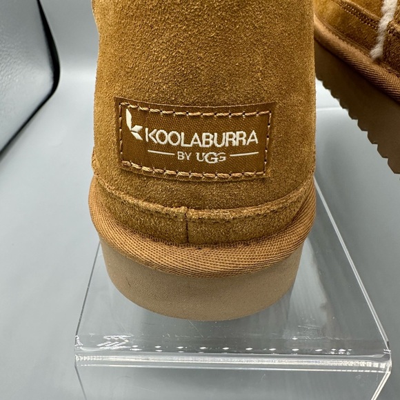 UGG Koolaburra Boots mid-calf Camel color Size 10 ready for winter in comfort - Picture 5 of 11